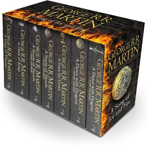 A Song of Ice and Fire: A Game of Thrones—The Complete Boxset of 7 by George R.R. Martin